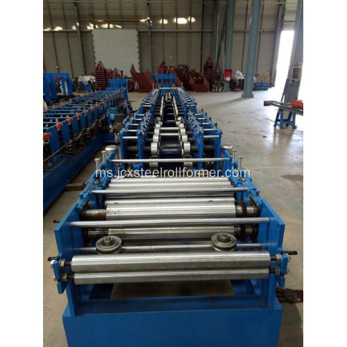 Automatik berubah C Purlin Roll Forming Machine